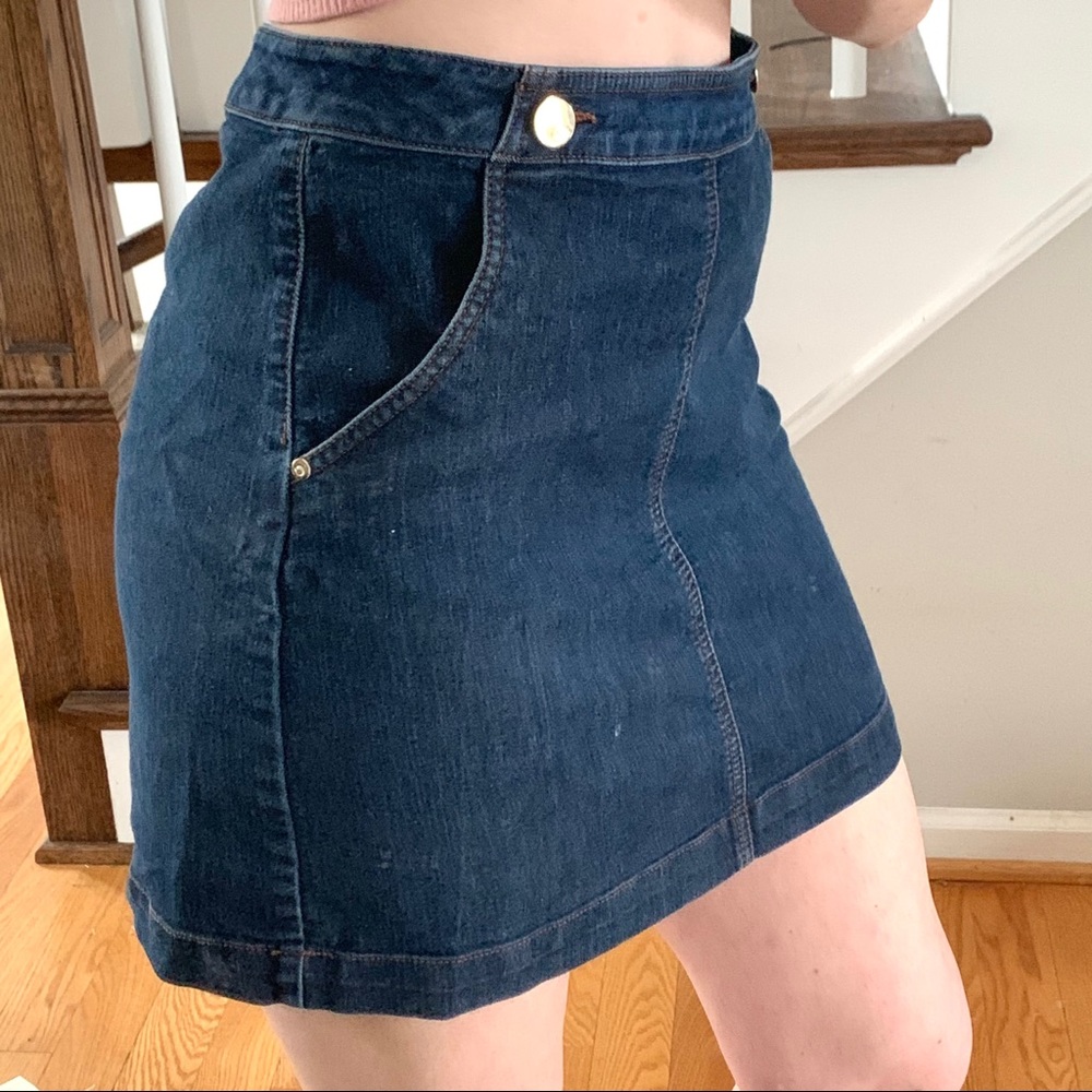 Ann Taylor LOFT Jean skirt